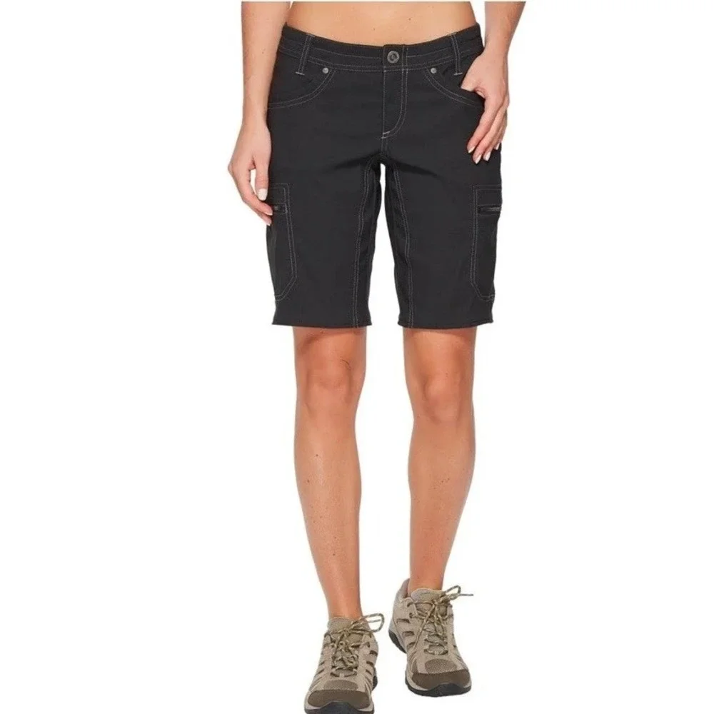 Kuhl Kliffside Pants Women's Size 2 Reg Convertible Zip Off Cargo Hiking Gray - Picture 8 of 16